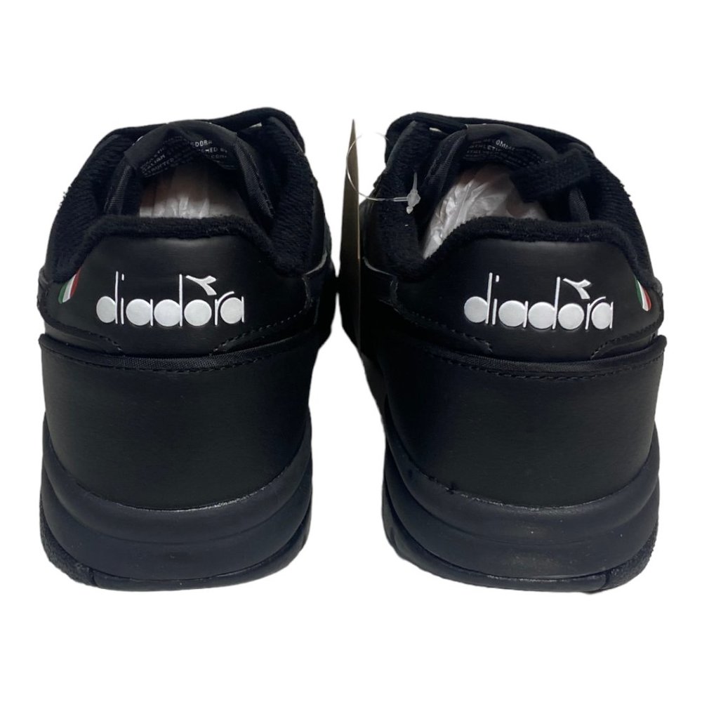DIADORA Men's Maverick H.O.C. Black White Sneaker Shoe Size 9.5 NEW - Picture 4 of 6